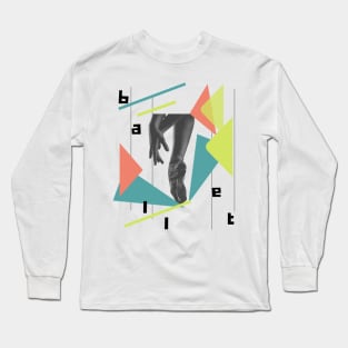 ballet dancer design Long Sleeve T-Shirt